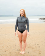 Load image into Gallery viewer, Swim Jacket 2mm - Dark Grey
