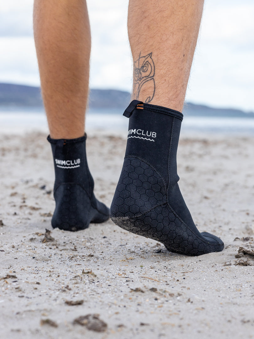 thumbnail image 2 of Fogrime 3mm Neoprene Socks For Men & Women – Thermal Anti-Slip Wetsuit Socks For Swimming, Diving & Sailing 2 of 7